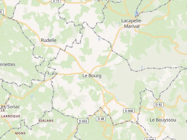 Plan du Bourg
