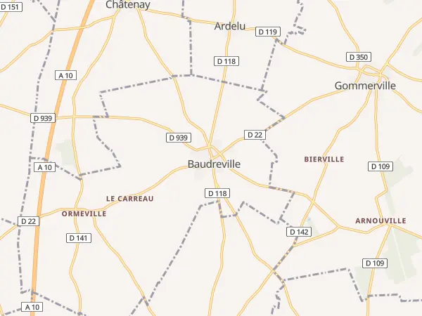 Plan de Baudreville