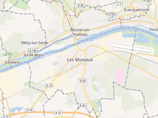 Plan des Mureaux