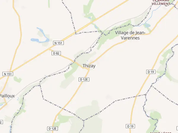 Plan de Thizay