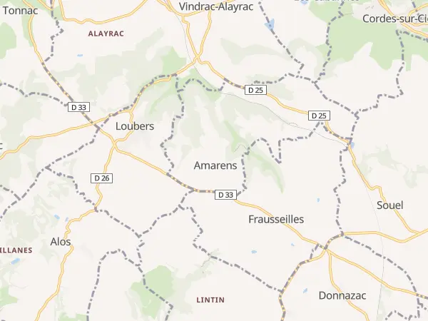 Plan de Amarens