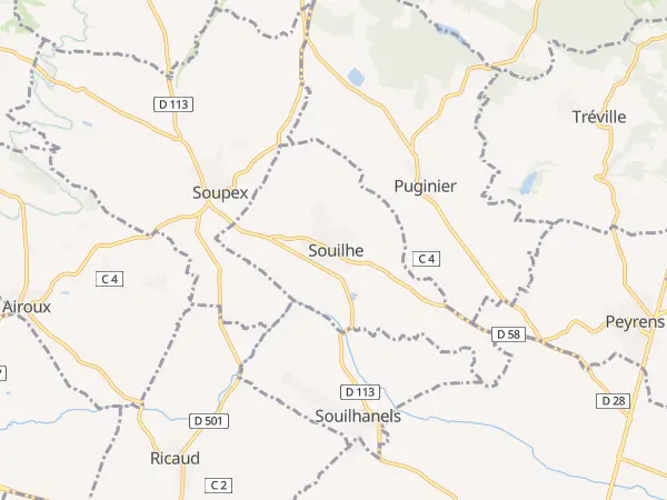 Plan de Souilhe