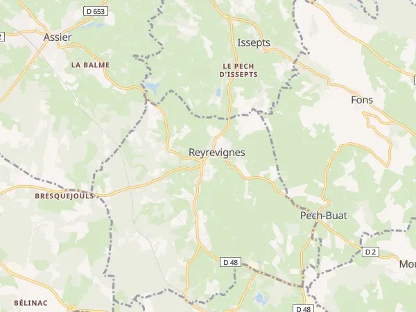 Plan de Reyrevignes
