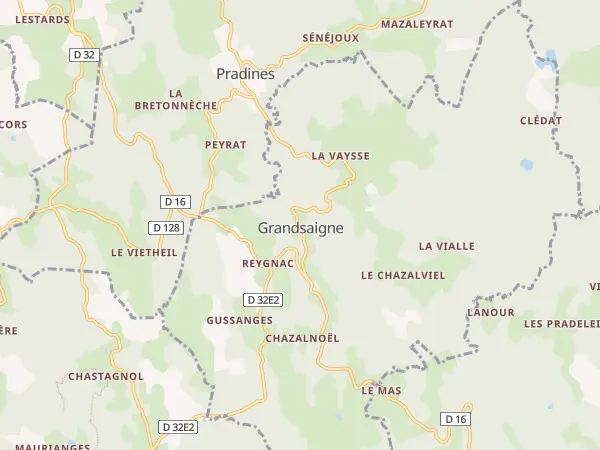 Plan de Grandsaigne