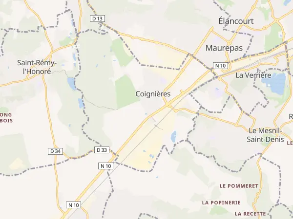 Plan de Coignières