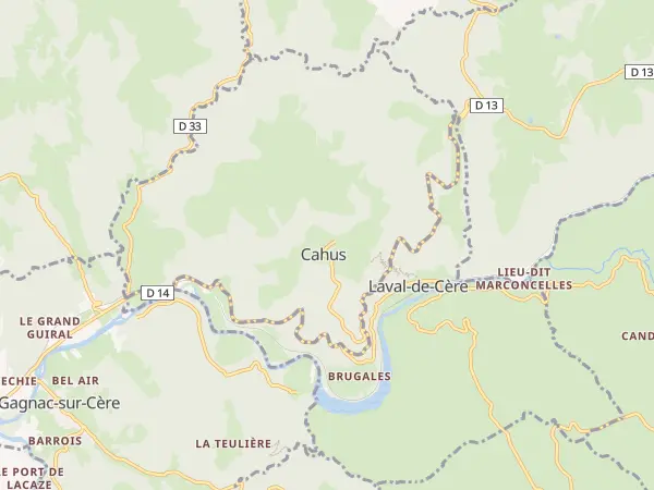 Plan de Cahus
