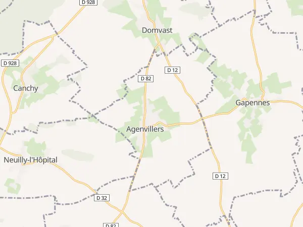 Plan de Agenvillers