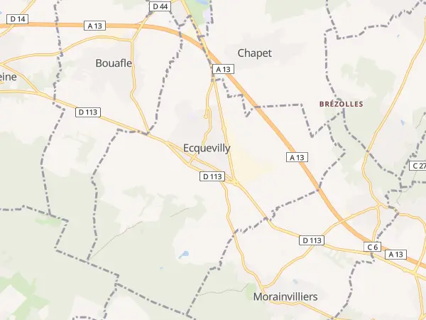 Plan de Ecquevilly