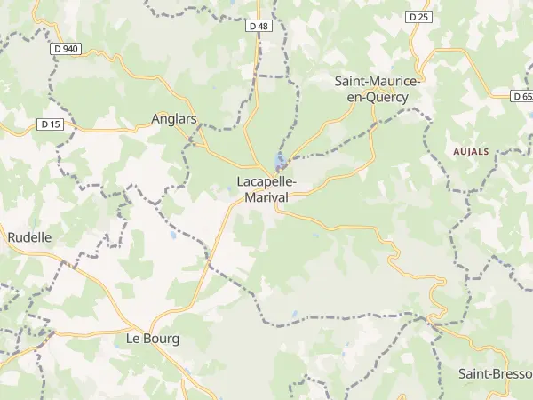Plan de Lacapelle-Marival