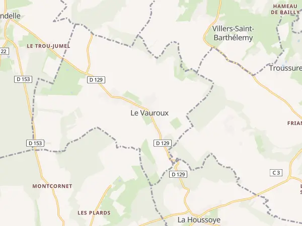 Plan du Vauroux