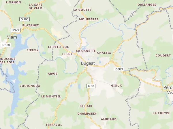 Plan de Bugeat