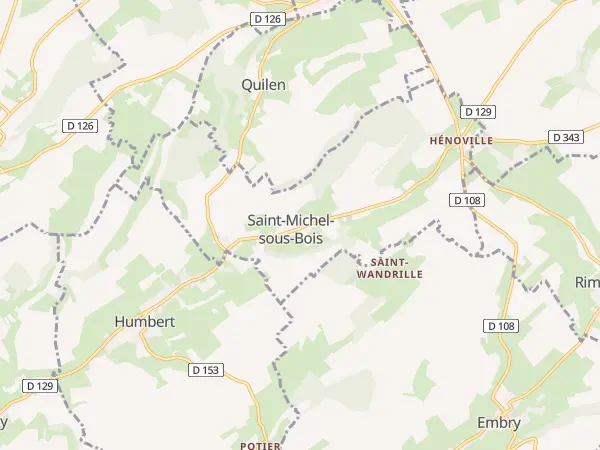 Plan de Saint-Michel-sous-Bois