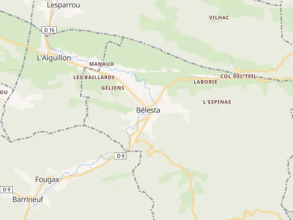 Plan de Bélesta