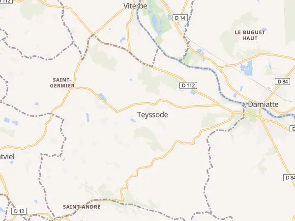 Plan de Teyssode