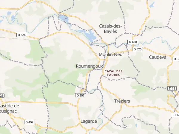 Plan de Roumengoux