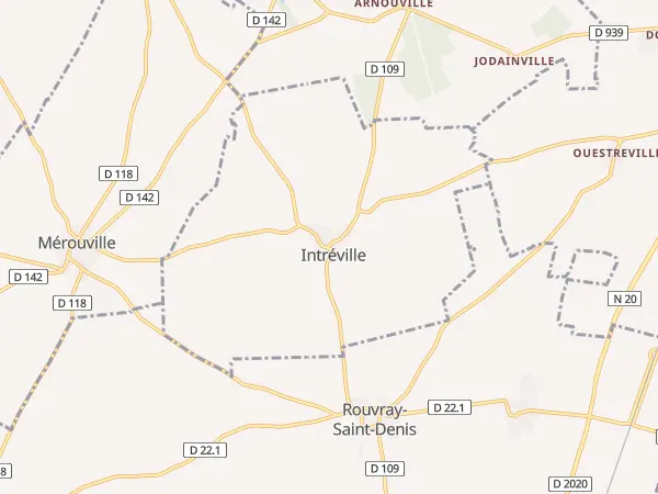Plan de Intréville