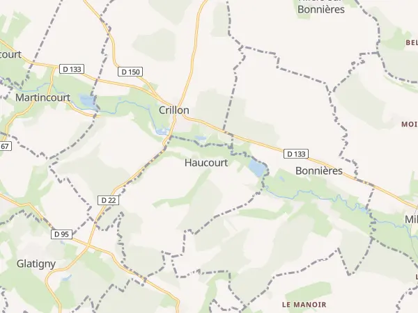 Plan de Haucourt