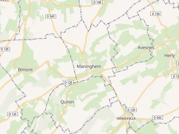 Plan de Maninghem