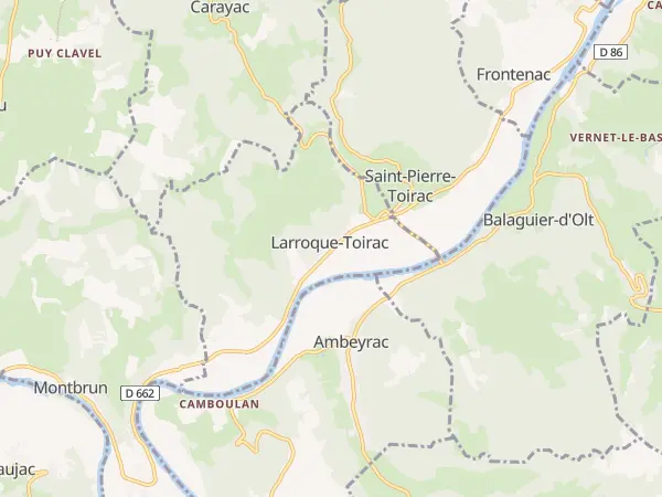 Plan de Larroque-Toirac