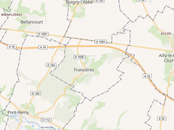 Plan de Francières
