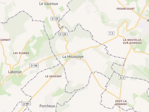 Plan de La Houssoye