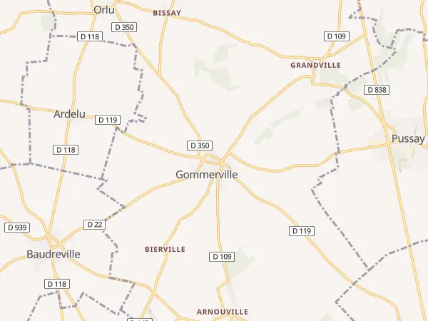 Plan de Gommerville