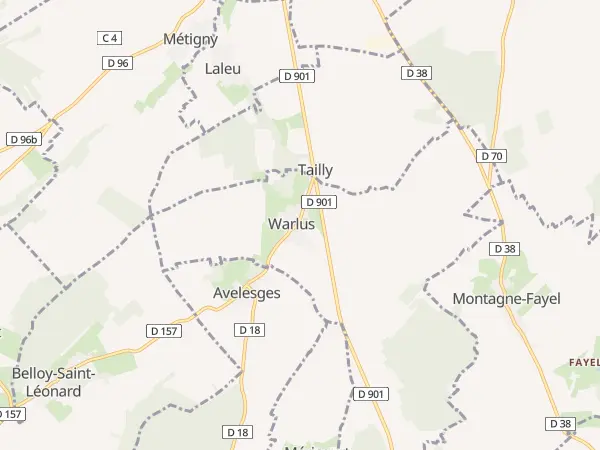 Plan de Warlus
