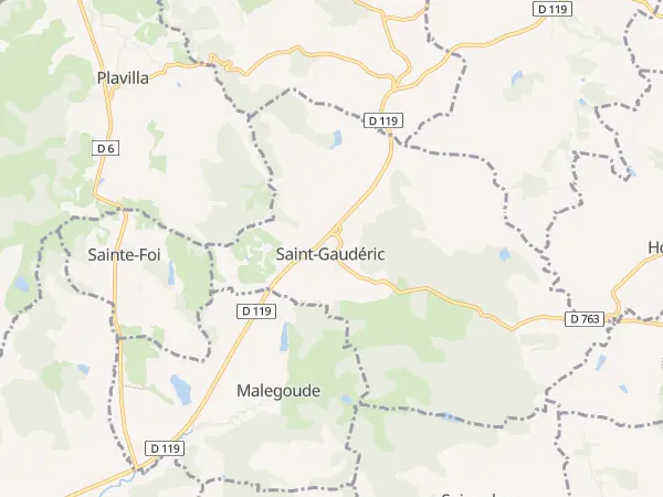 Plan de Saint-Gaudéric
