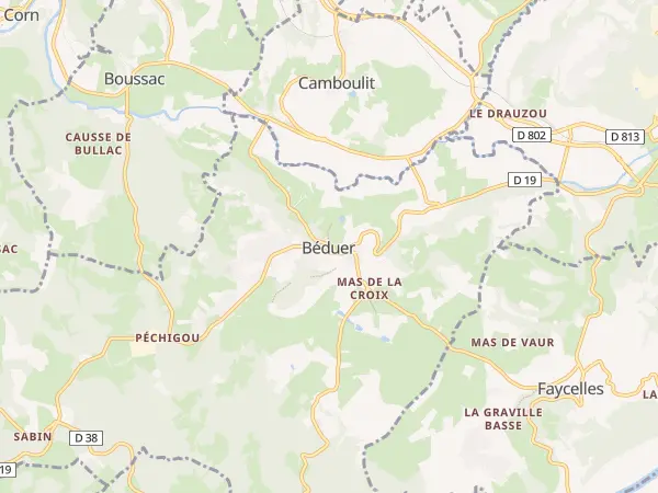 Plan de Béduer