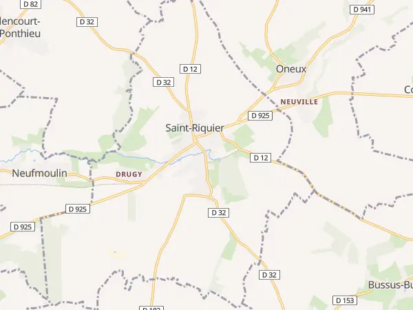 Plan de Saint-Riquier