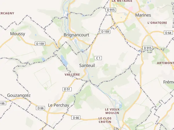 Plan de Santeuil