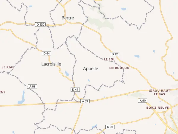 Plan de Appelle