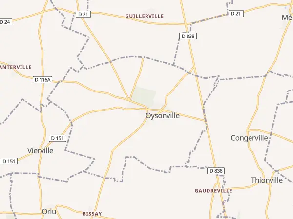 Plan de Oysonville