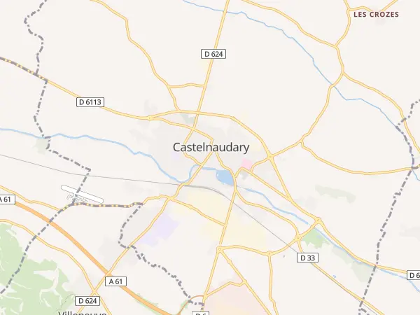 Plan de Castelnaudary
