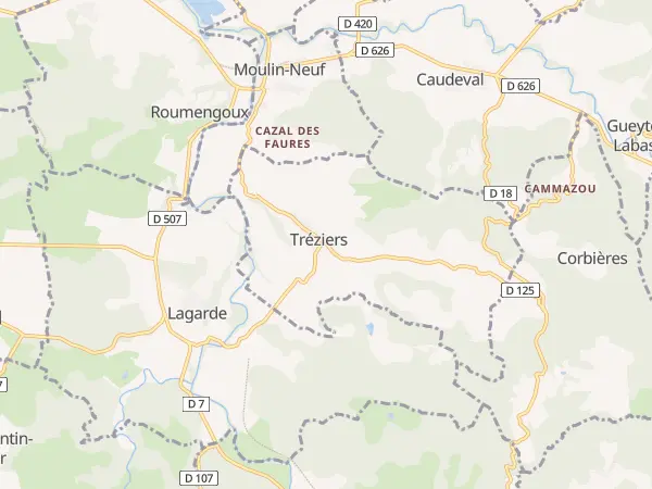Plan de Tréziers
