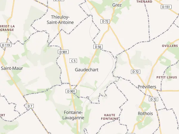Plan de Gaudechart