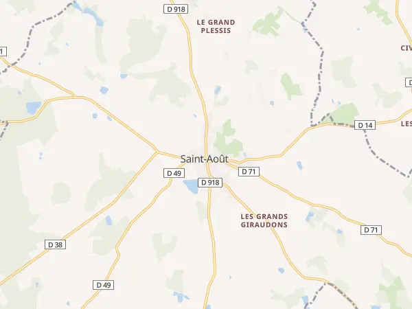 Plan de Saint-Août