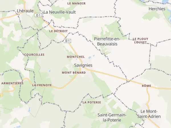 Plan de Savignies