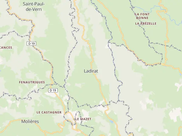Plan de Ladirat