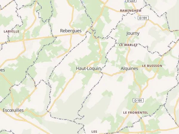 Plan de Haut-Loquin