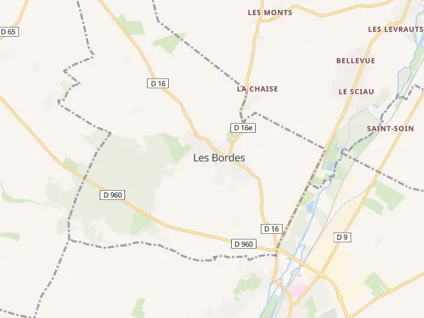 Plan des Bordes