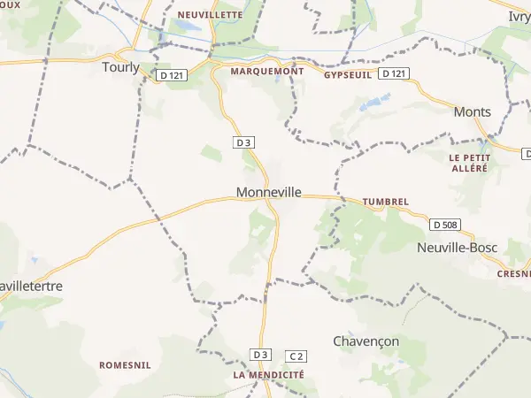 Plan de Monneville