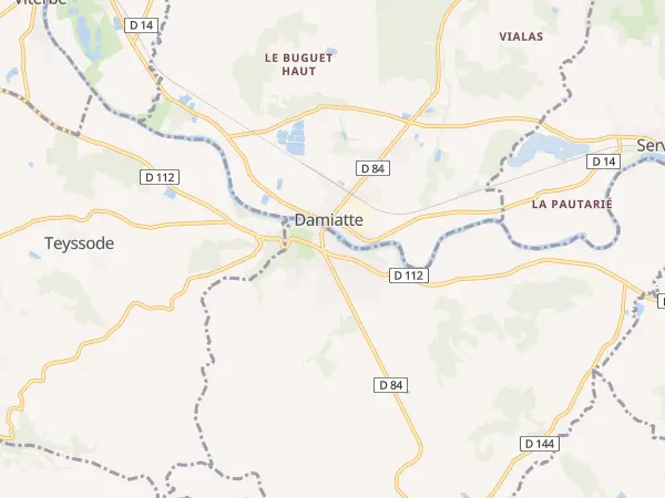 Plan de Saint-Paul-Cap-de-Joux