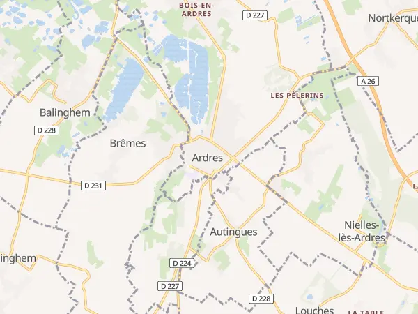 Plan de Ardres