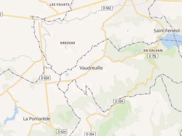 Plan de Vaudreuille