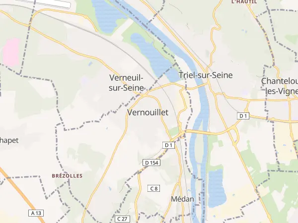 Plan de Vernouillet