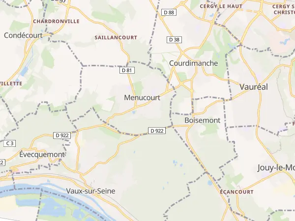 Plan de Menucourt