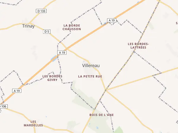 Plan de Villereau