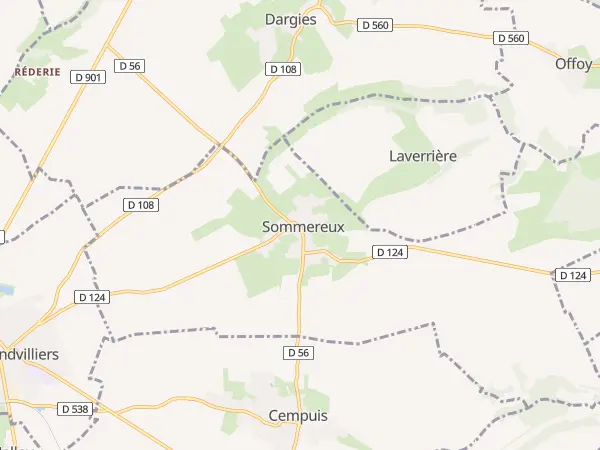 Plan de Sommereux