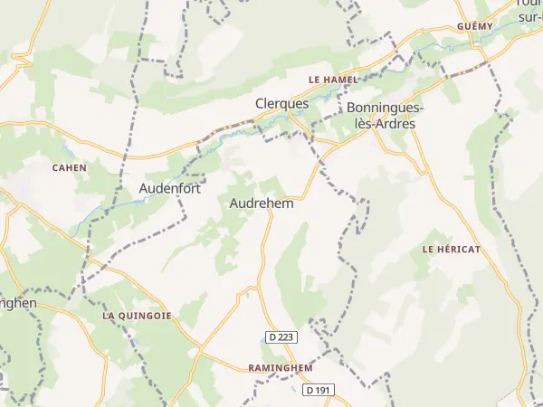 Plan de Audrehem